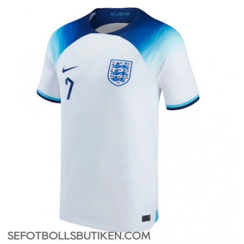 England Jack Grealish #7 Replika Hemma matchkläder VM 2022 Korta ärmar